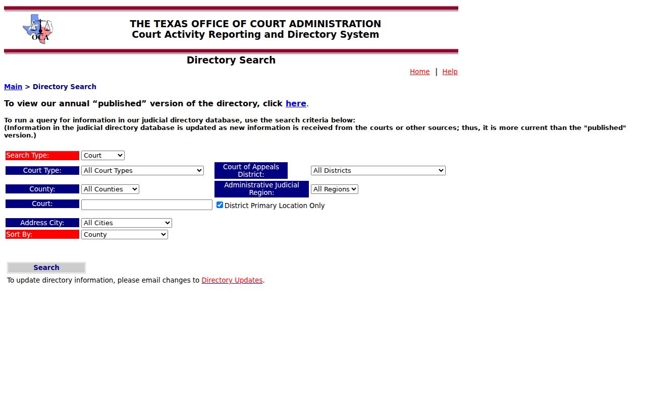 McCulloch County bench warrants official court directory